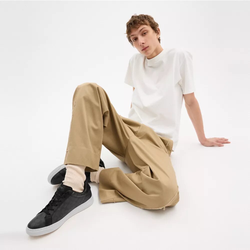 Signature Canvas Bilekli Sneaker'lar