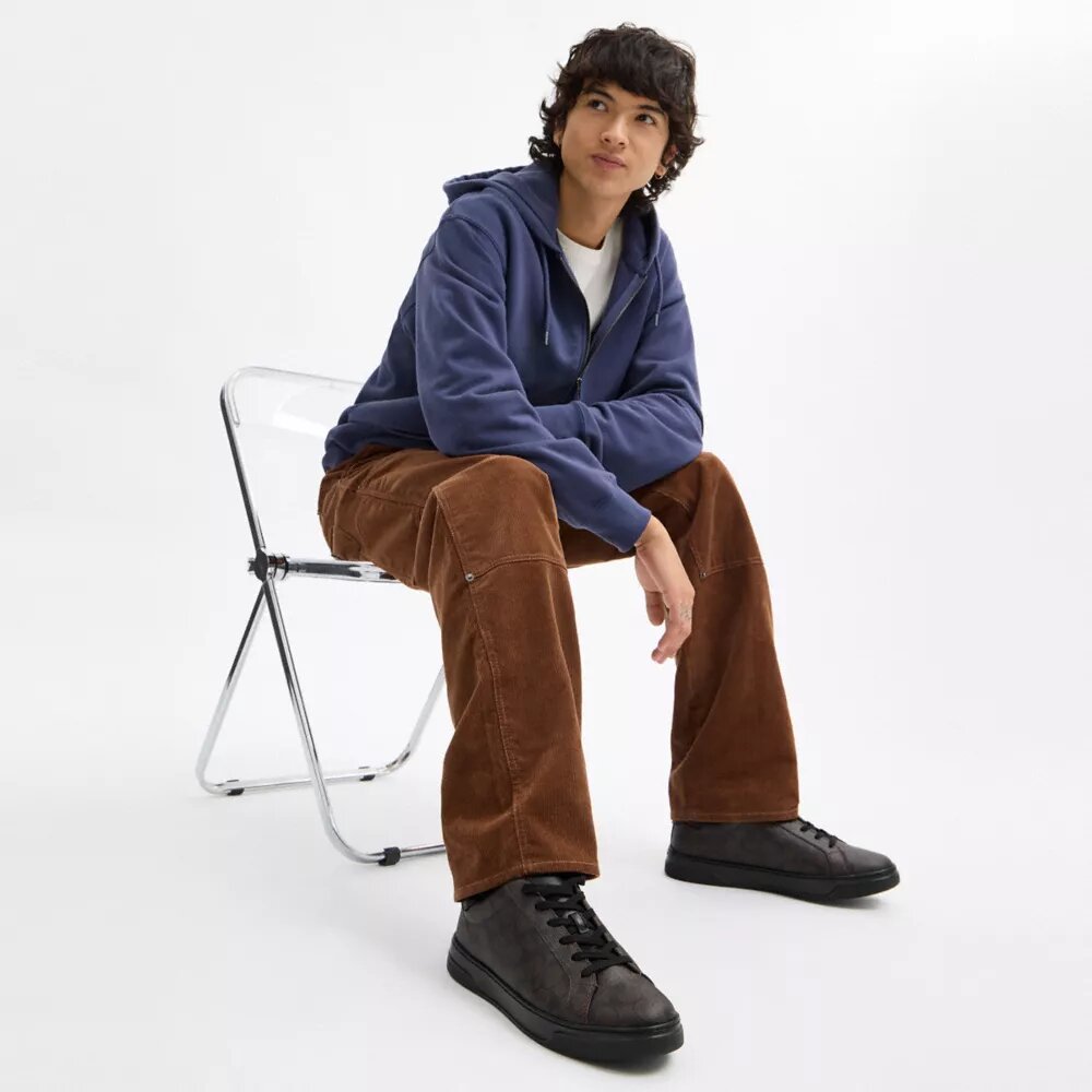Signature Canvas Bilekli Sneaker'lar
