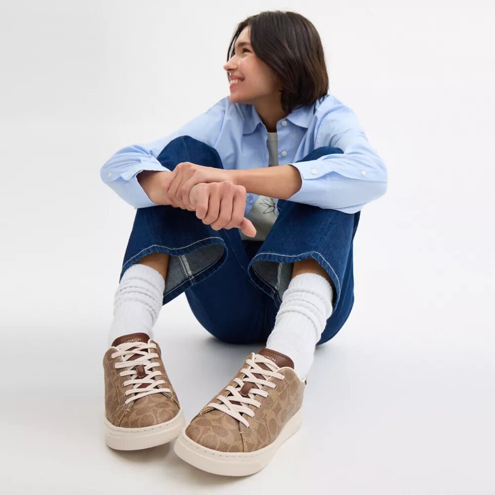 Signature Canvas Bilekli Sneaker'lar