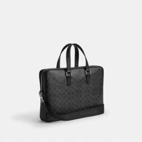 Signature Canvas Caden Brief Çanta