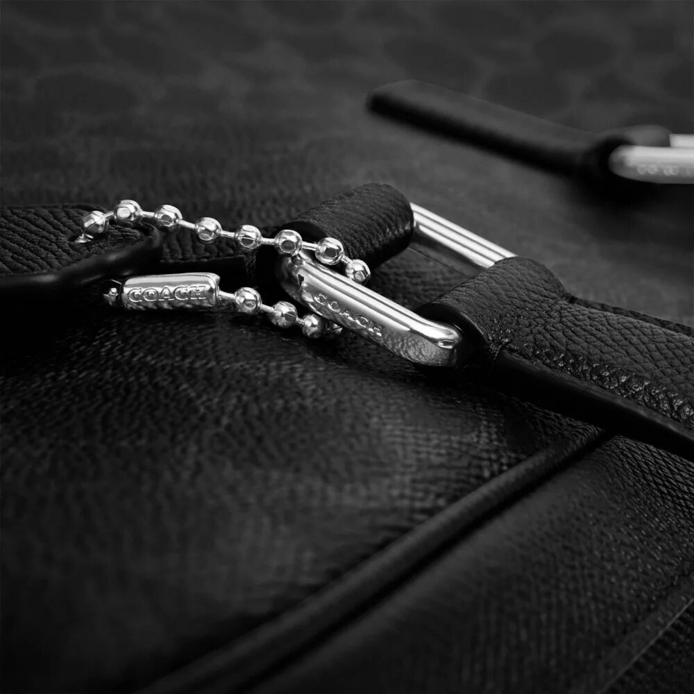 Signature Canvas Caden Brief Çanta