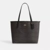 Signature Canvas City Tote Çantası