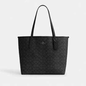 Signature Canvas City Tote Çantası