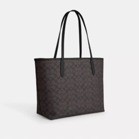 Signature Canvas City Tote Çantası