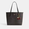 Signature Canvas City Tote Çantası