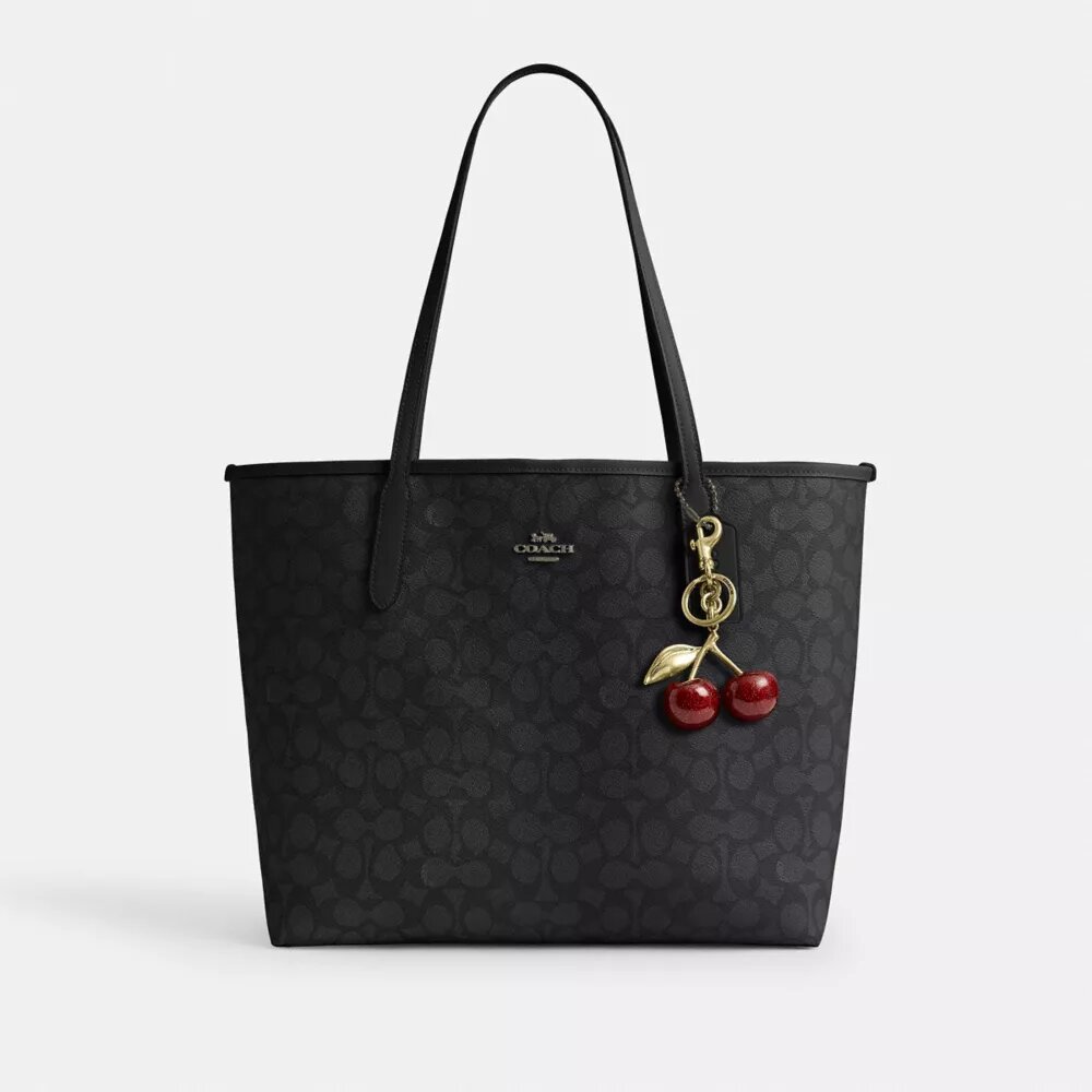 Signature Canvas City Tote Çantası