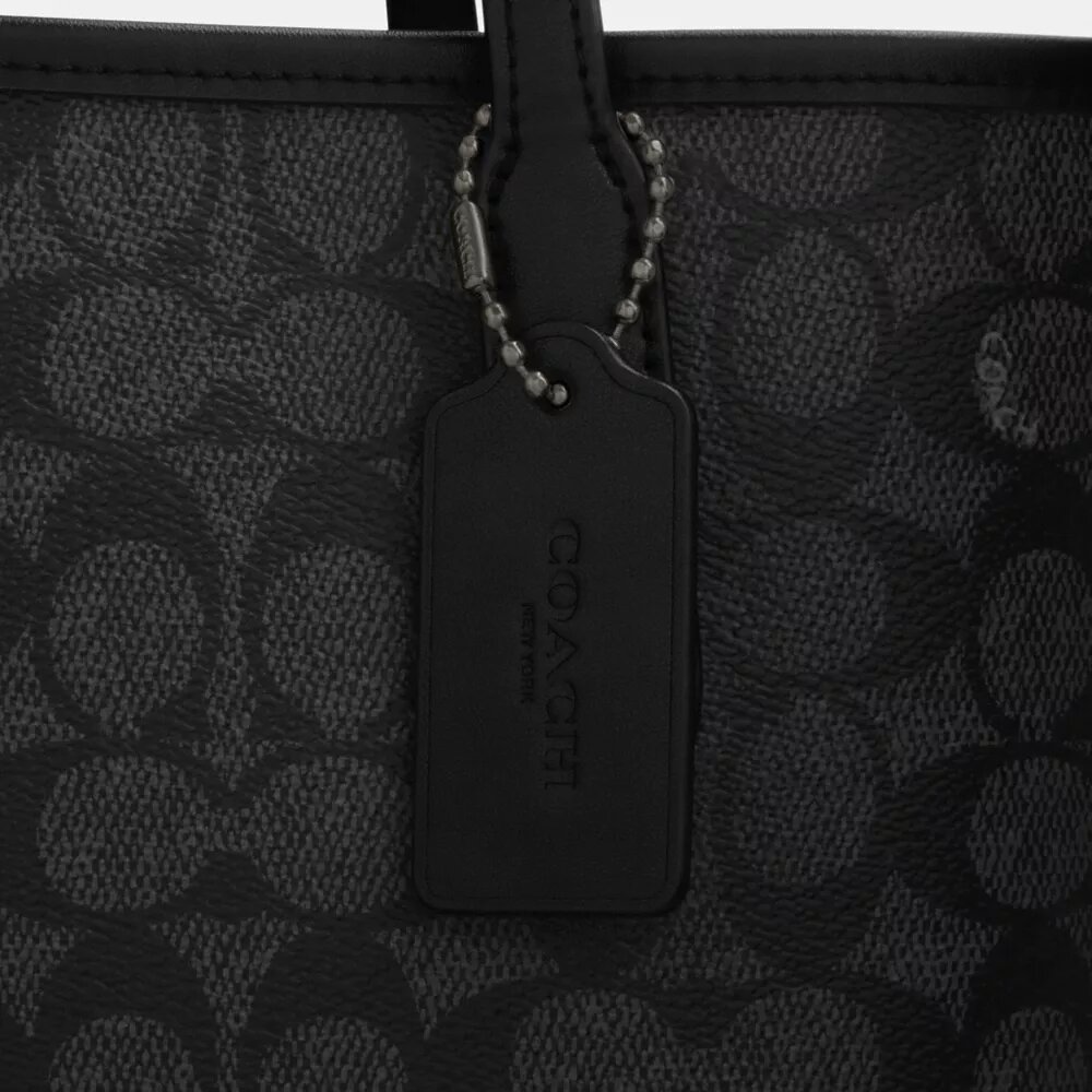 Signature Canvas City Tote Çantası