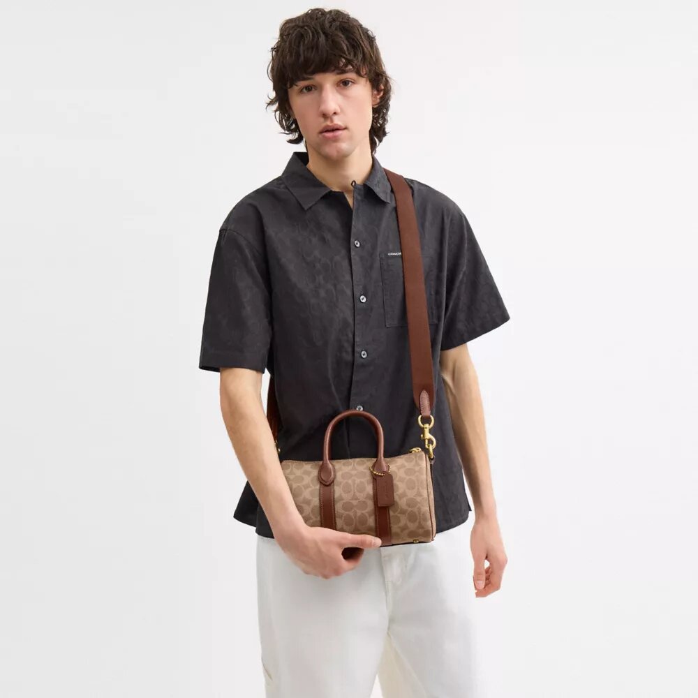 Signature Canvas Compass Bag 25
