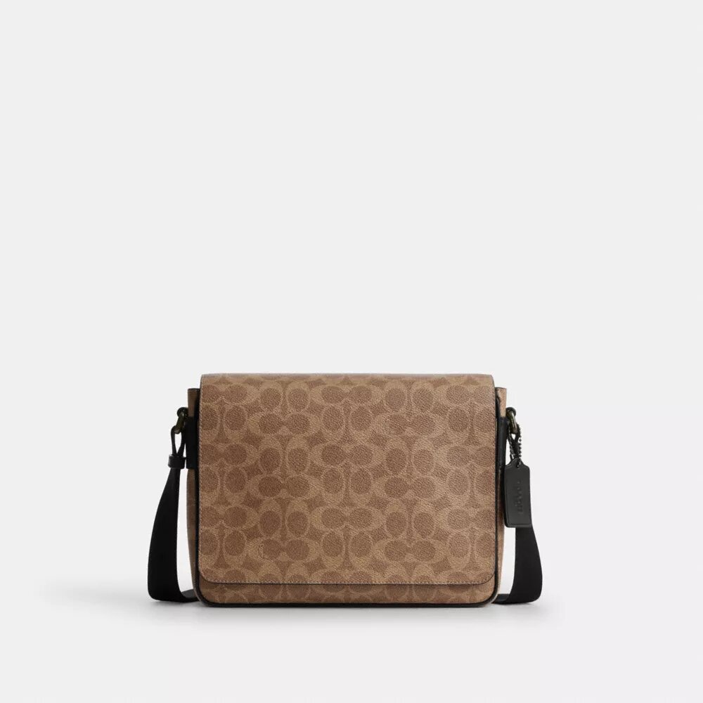 Signature Canvas Jack Messenger Çanta