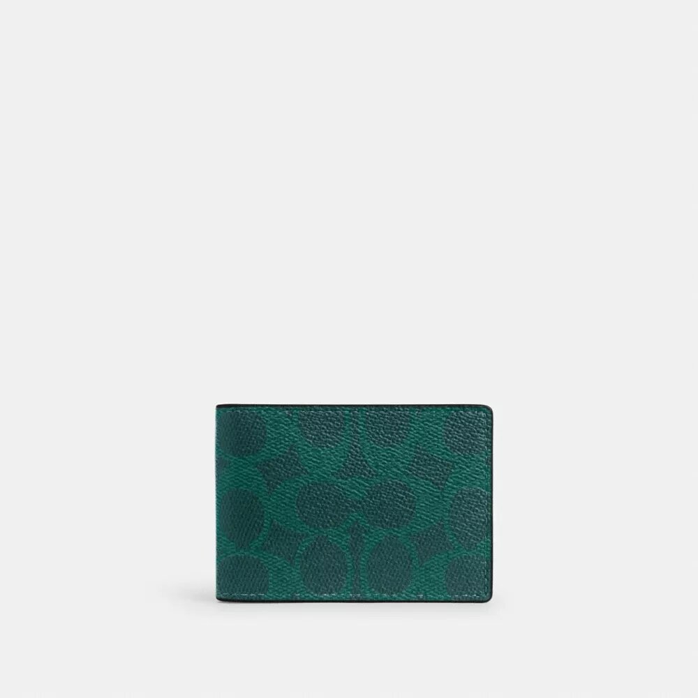 Signature Canvas Kompakt Cüzdan