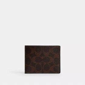 Signature Canvas’lı İnce Cüzdan