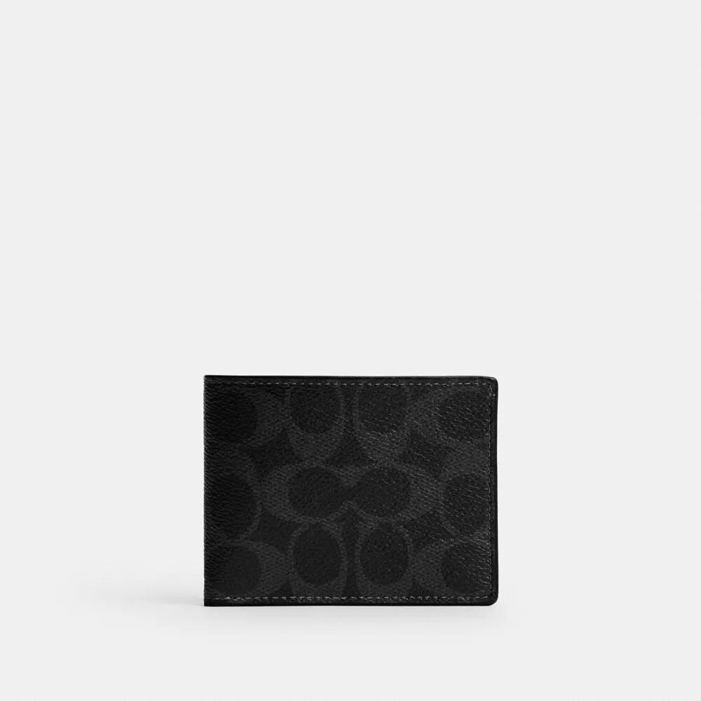 Signature Canvas’lı İnce Cüzdan
