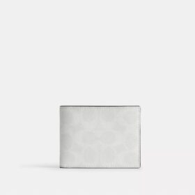 Signature Canvas’lı İnce Cüzdan