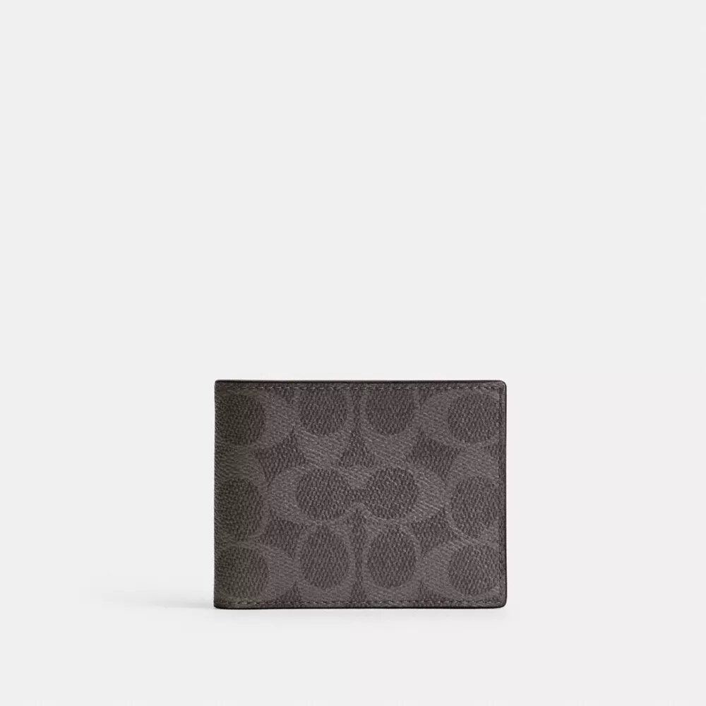 Signature Canvas’lı İnce Cüzdan