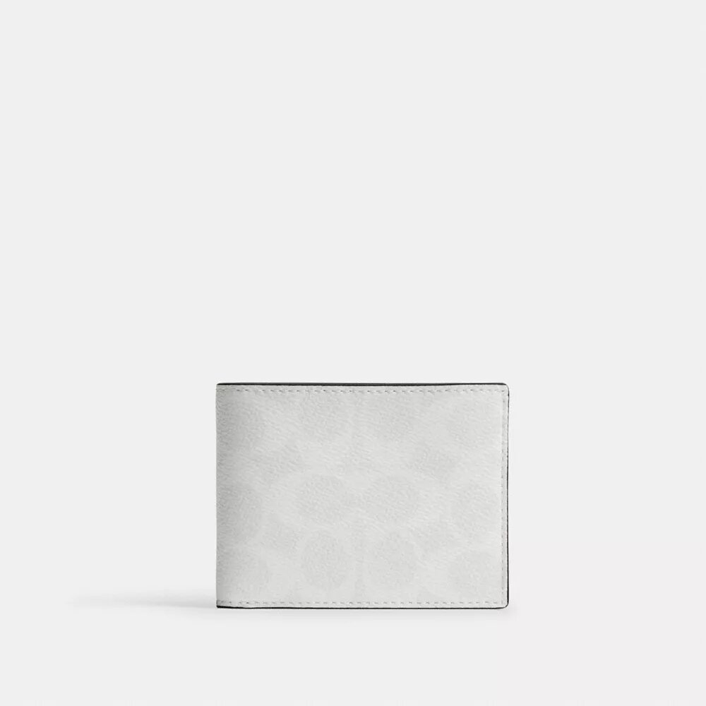 Signature Canvas’lı İnce Cüzdan