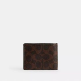 Signature Canvas’lı İnce Cüzdan