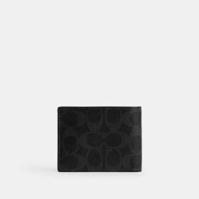 Signature Canvas’lı İnce Cüzdan
