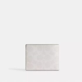 Signature Canvas’lı İnce Cüzdan