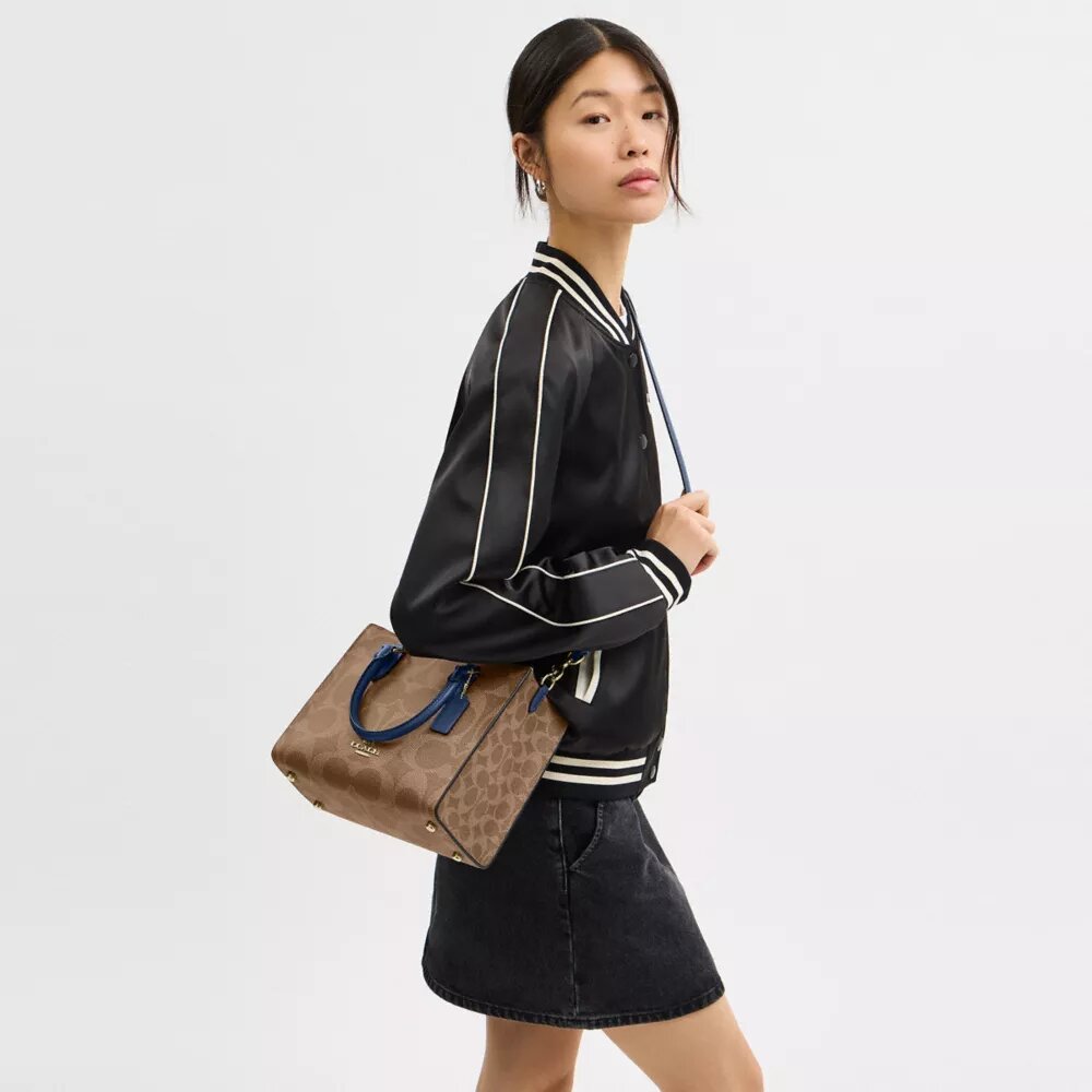Signature Canvas Maggie Küçük Tote Çantası