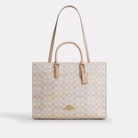 Signature Canvas Maggie Tote Çantası