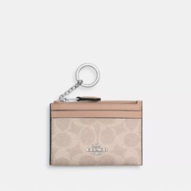 Signature Canvas Mini Skinny Kimlik Cüzdanı