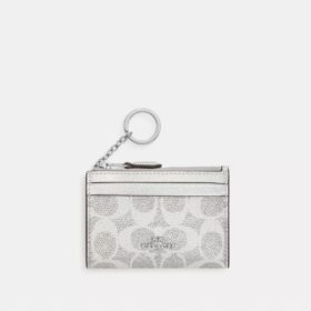 Signature Canvas Mini Skinny Kimlik Cüzdanı