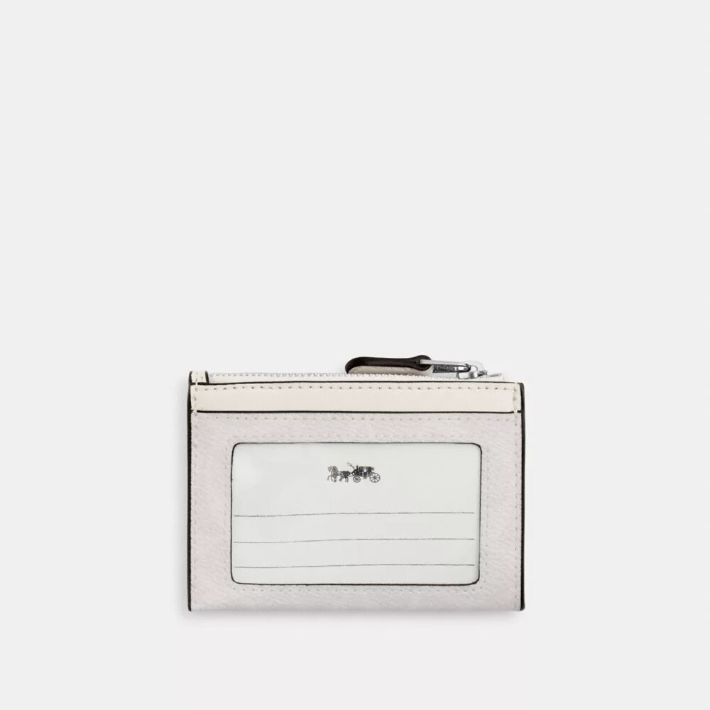 Signature Canvas Mini Skinny Kimlik Cüzdanı