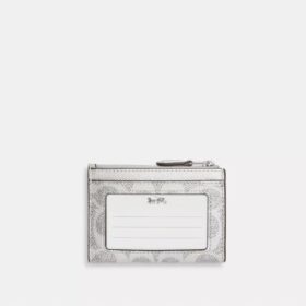 Signature Canvas Mini Skinny Kimlik Cüzdanı