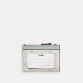 Signature Canvas Mini Skinny Kimlik Cüzdanı