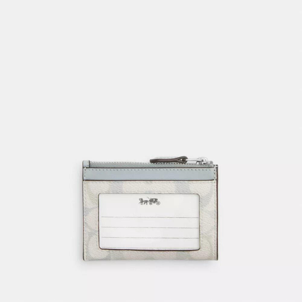 Signature Canvas Mini Skinny Kimlik Cüzdanı