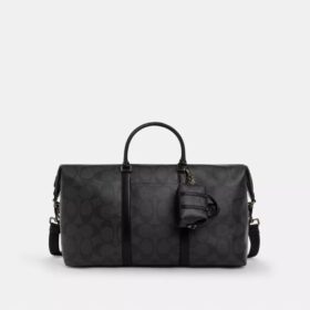 Signature Canvas Mini Trekker Çanta Süsü