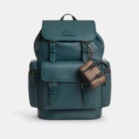 Signature Canvas Mini Warner Tote Çanta Süsü