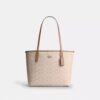 Signature Canvas Orta Boy Şehir Tote Çantası