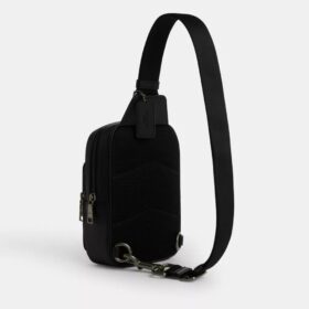 Signature Canvas Racer Sling Çanta