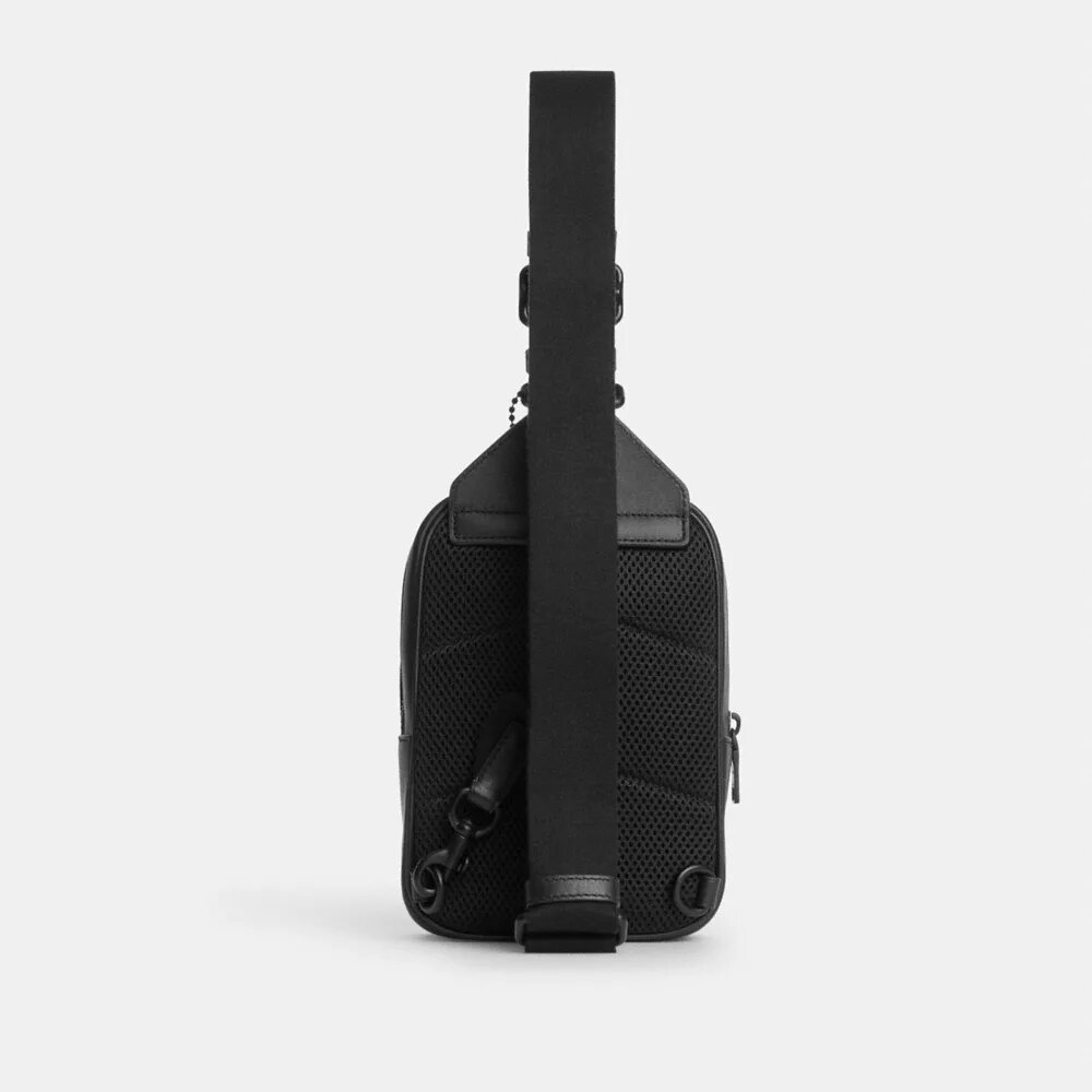 Signature Canvas Racer Sling Çanta