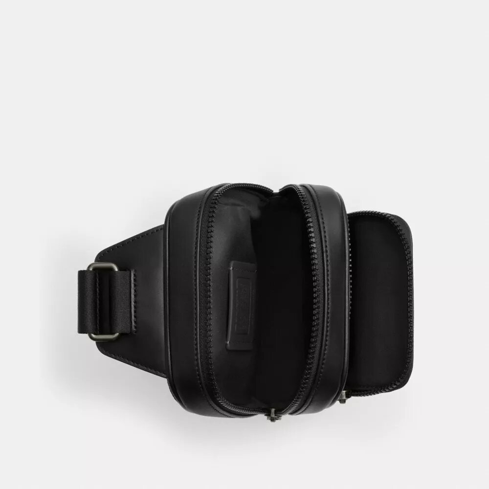 Signature Canvas Racer Sling Çanta