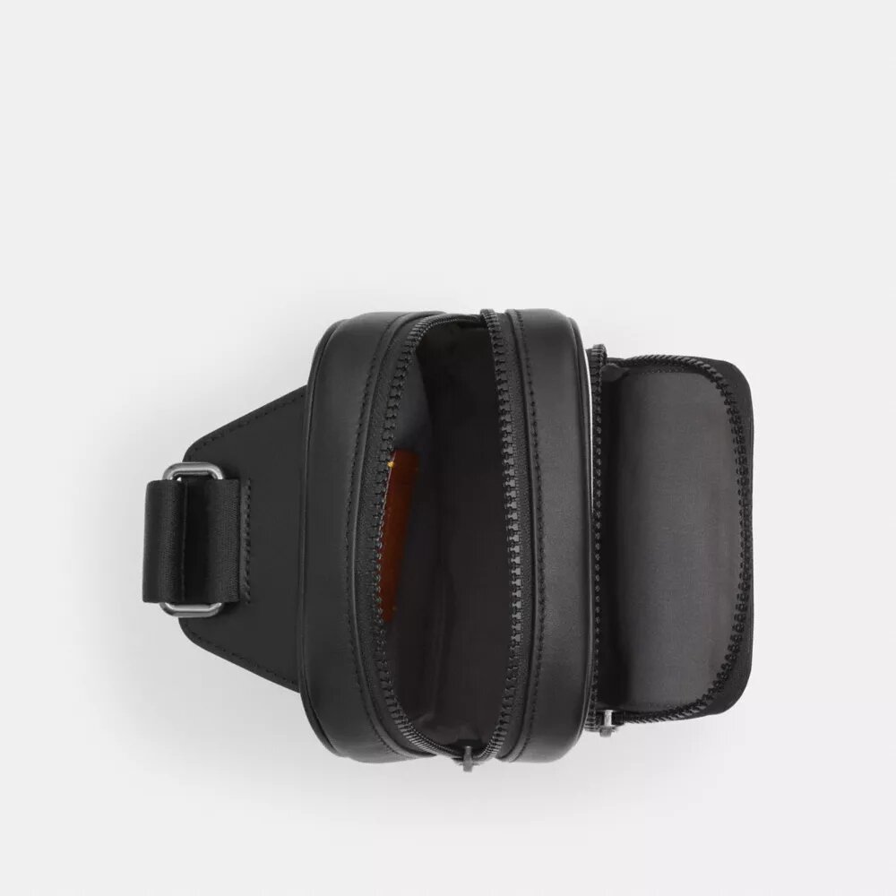 Signature Canvas Racer Sling Çanta