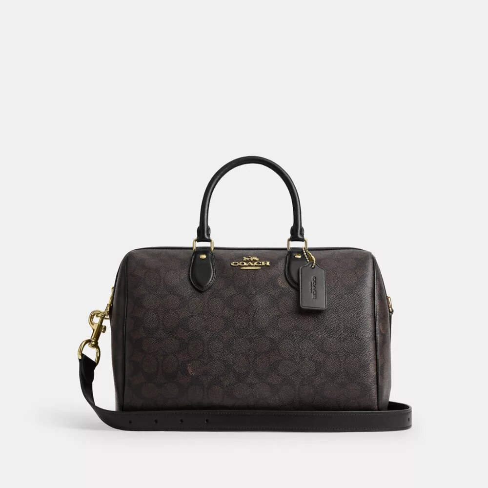 Signature Canvas Rowan Büyük Satchel Çanta