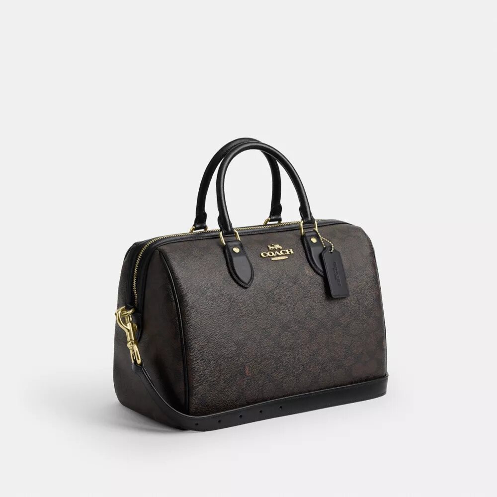 Signature Canvas Rowan Büyük Satchel Çanta