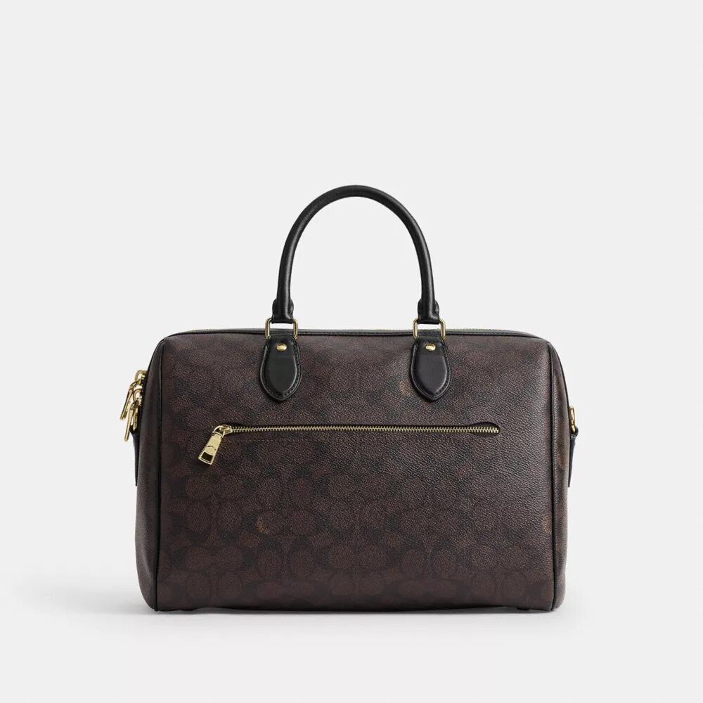Signature Canvas Rowan Büyük Satchel Çanta