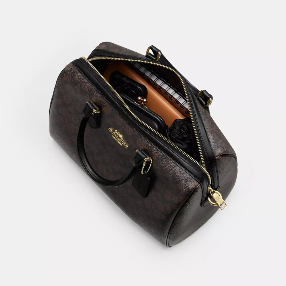Signature Canvas Rowan Büyük Satchel Çanta
