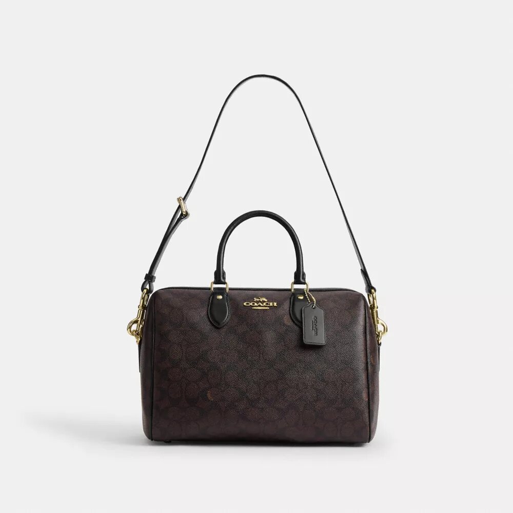 Signature Canvas Rowan Büyük Satchel Çanta