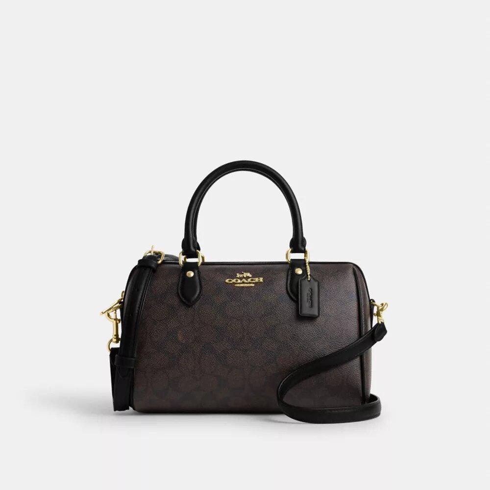 Signature Canvas Rowan Satchel Çanta