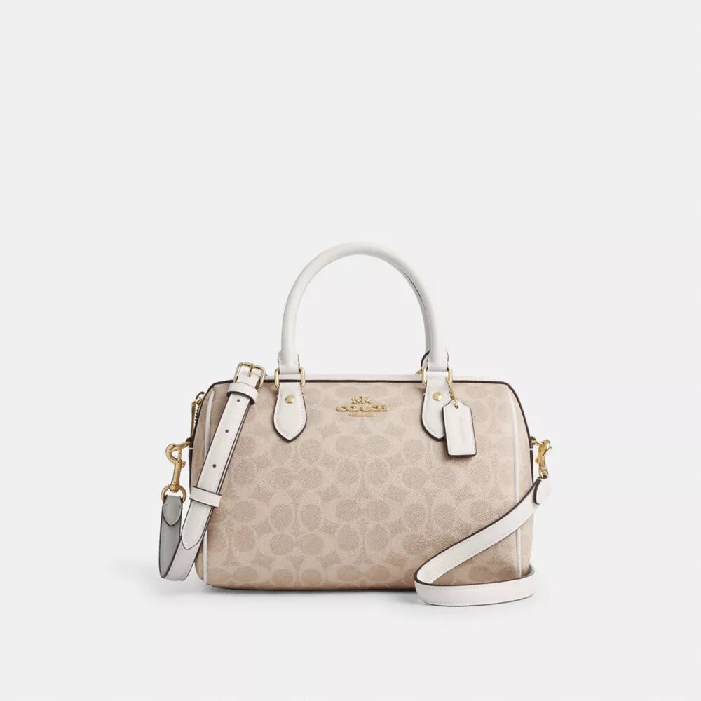 Signature Canvas Rowan Satchel Çanta