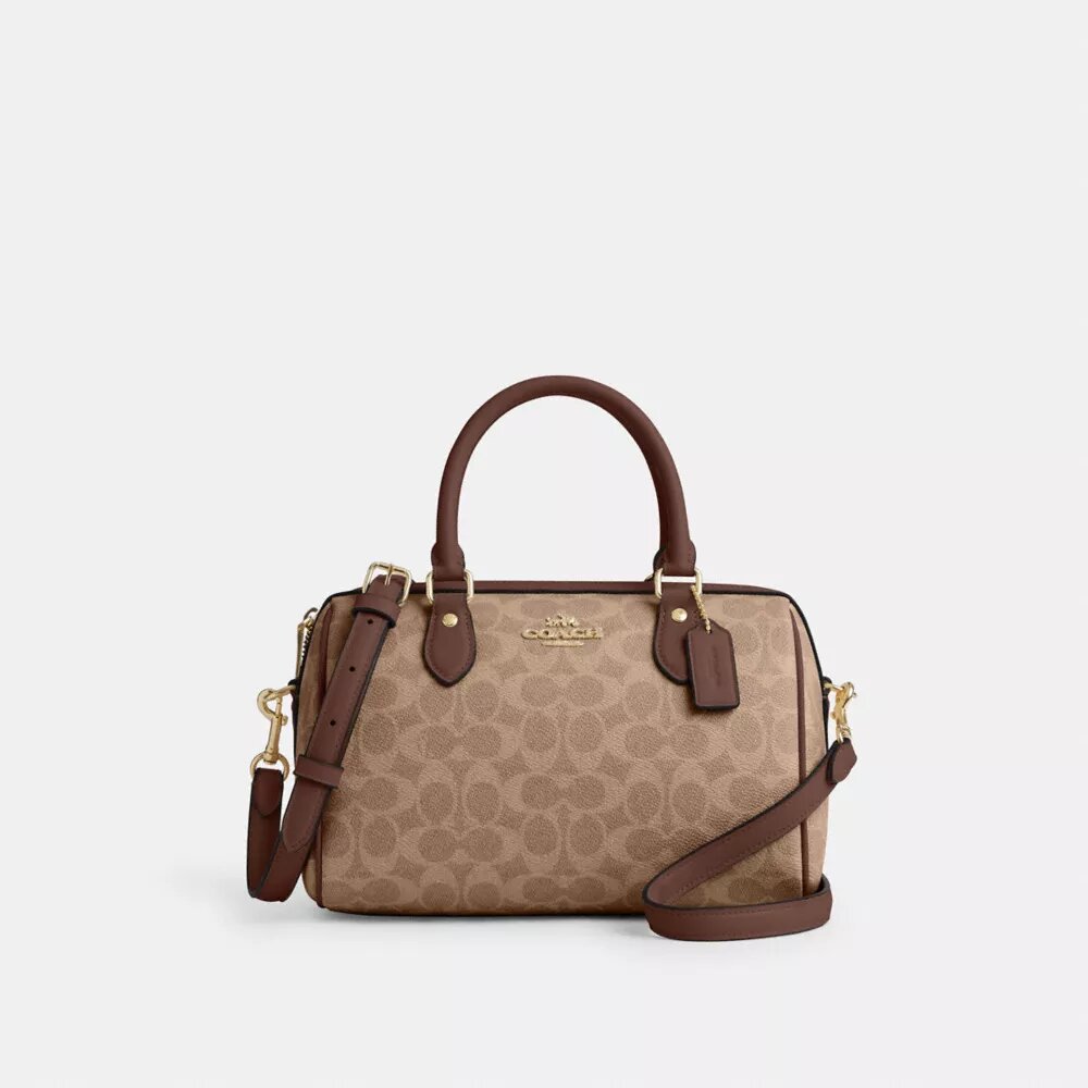 Signature Canvas Rowan Satchel Çanta