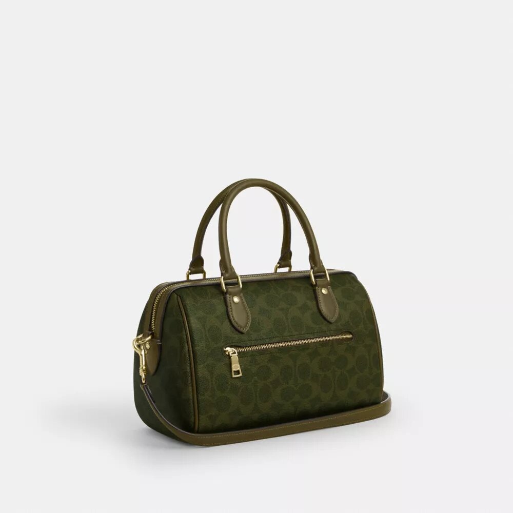 Signature Canvas Rowan Satchel Çanta