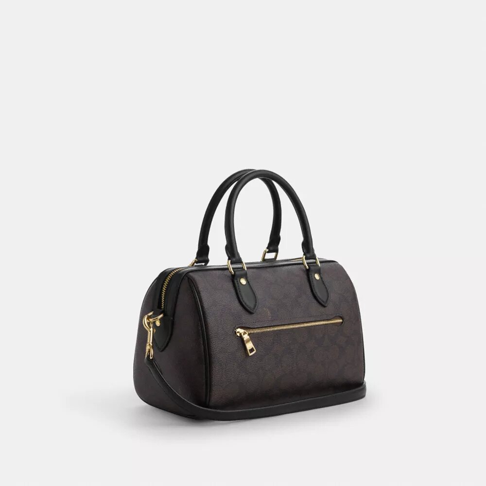 Signature Canvas Rowan Satchel Çanta