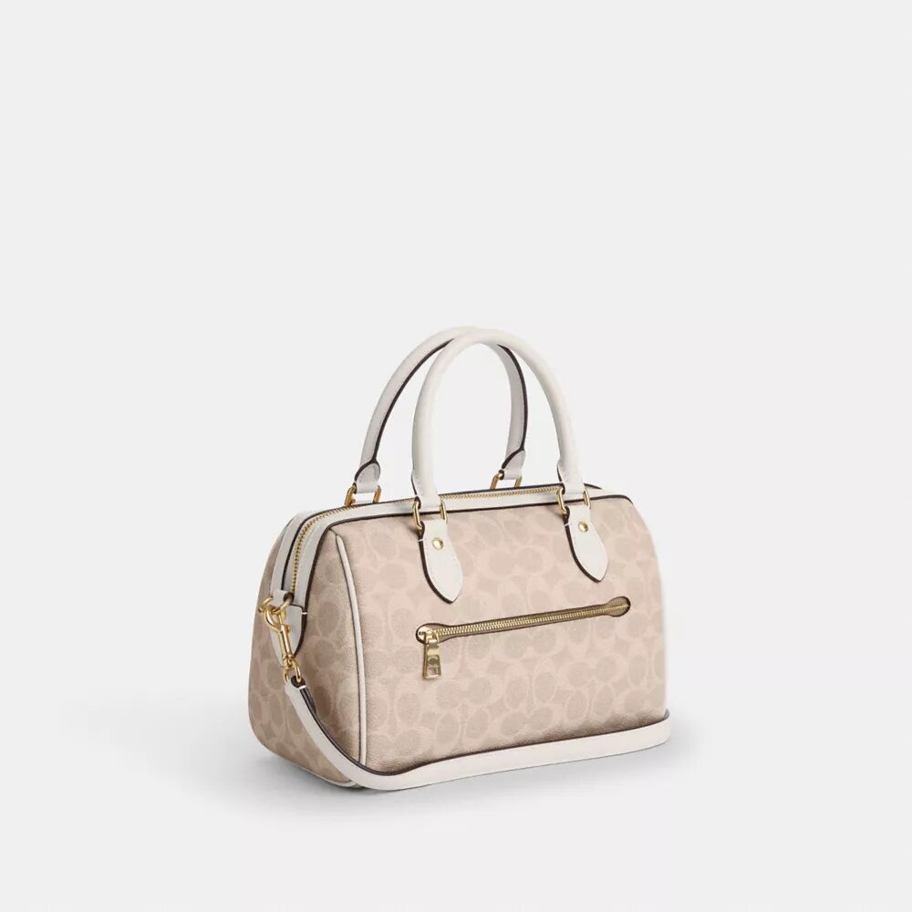 Signature Canvas Rowan Satchel Çanta