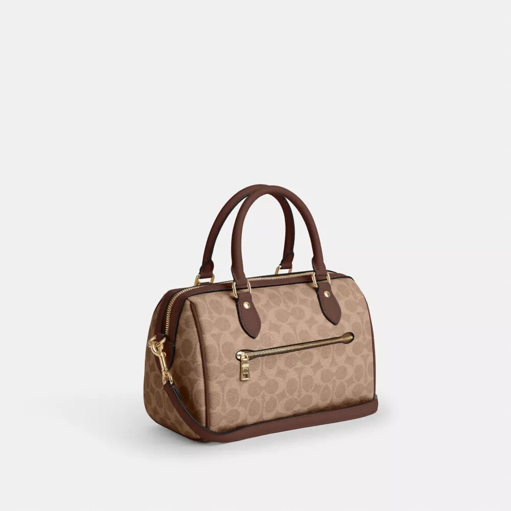 Signature Canvas Rowan Satchel Çanta
