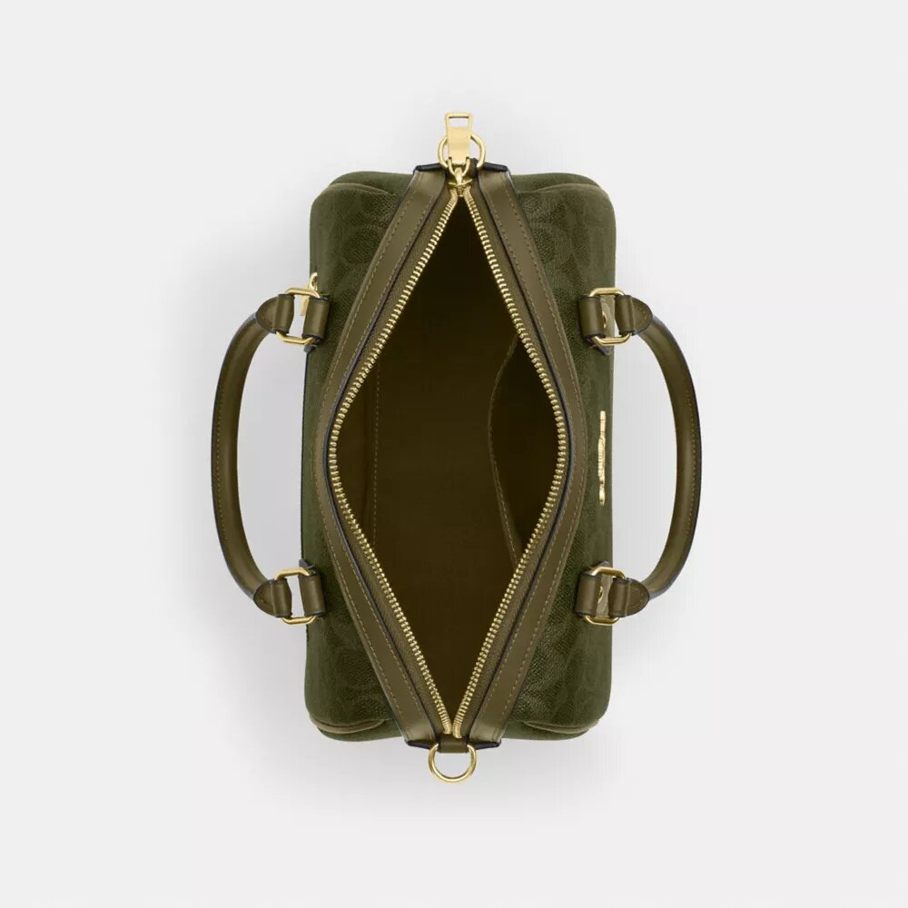 Signature Canvas Rowan Satchel Çanta